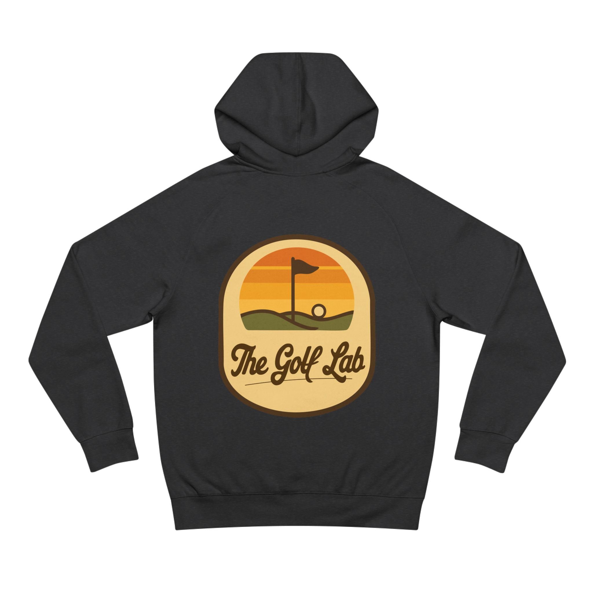 Golf Lab Hoodie — Vintage Sunset Golf Logo Pullover – The Golf Lab