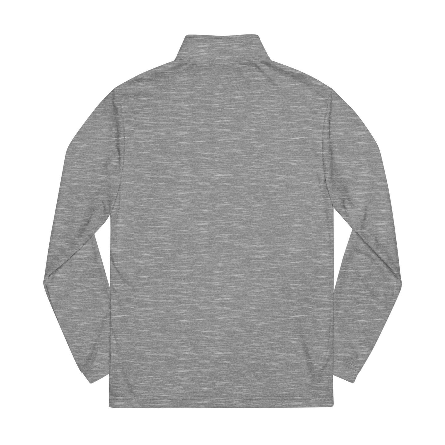 Quarter-Zip Pullover — Embroidered Athletic Mock Neck