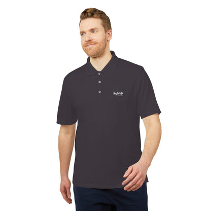 Performance Polo Shirt — Minimal Logo Athletic Golf Polo
