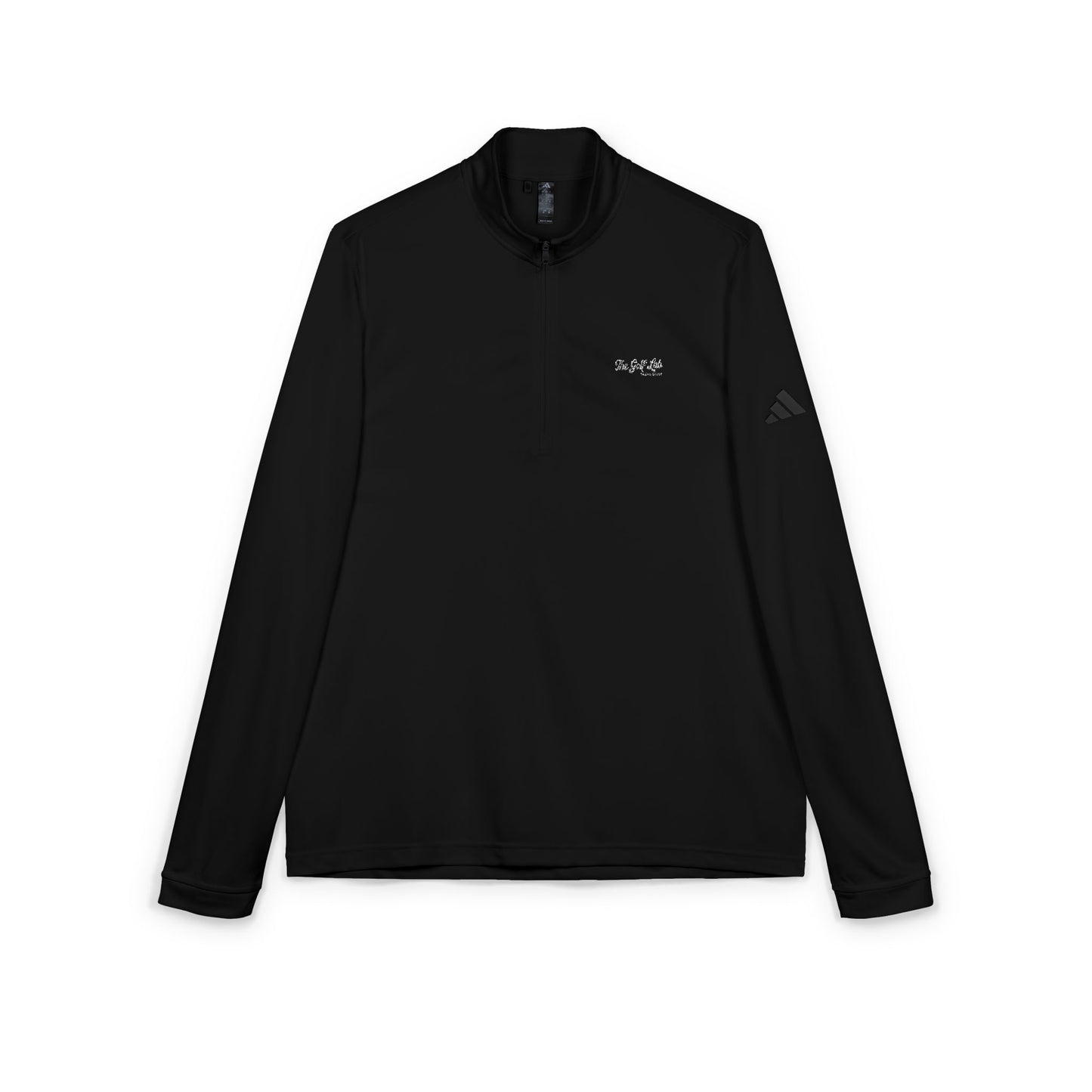 Quarter-Zip Pullover — Embroidered Athletic Mock Neck