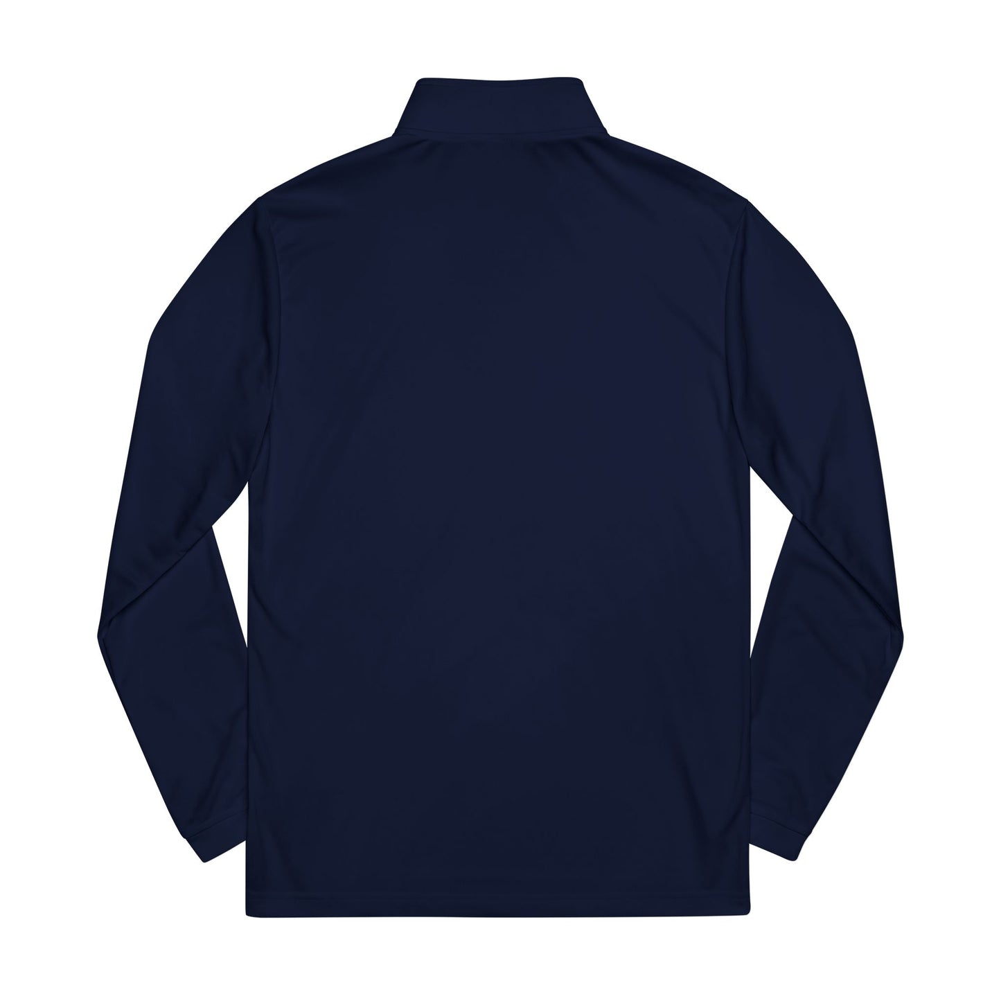Quarter-Zip Pullover — Embroidered Athletic Mock Neck