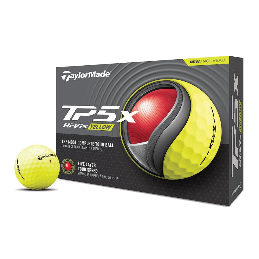 TaylorMade TP5x Golf Balls - 1 Dozen