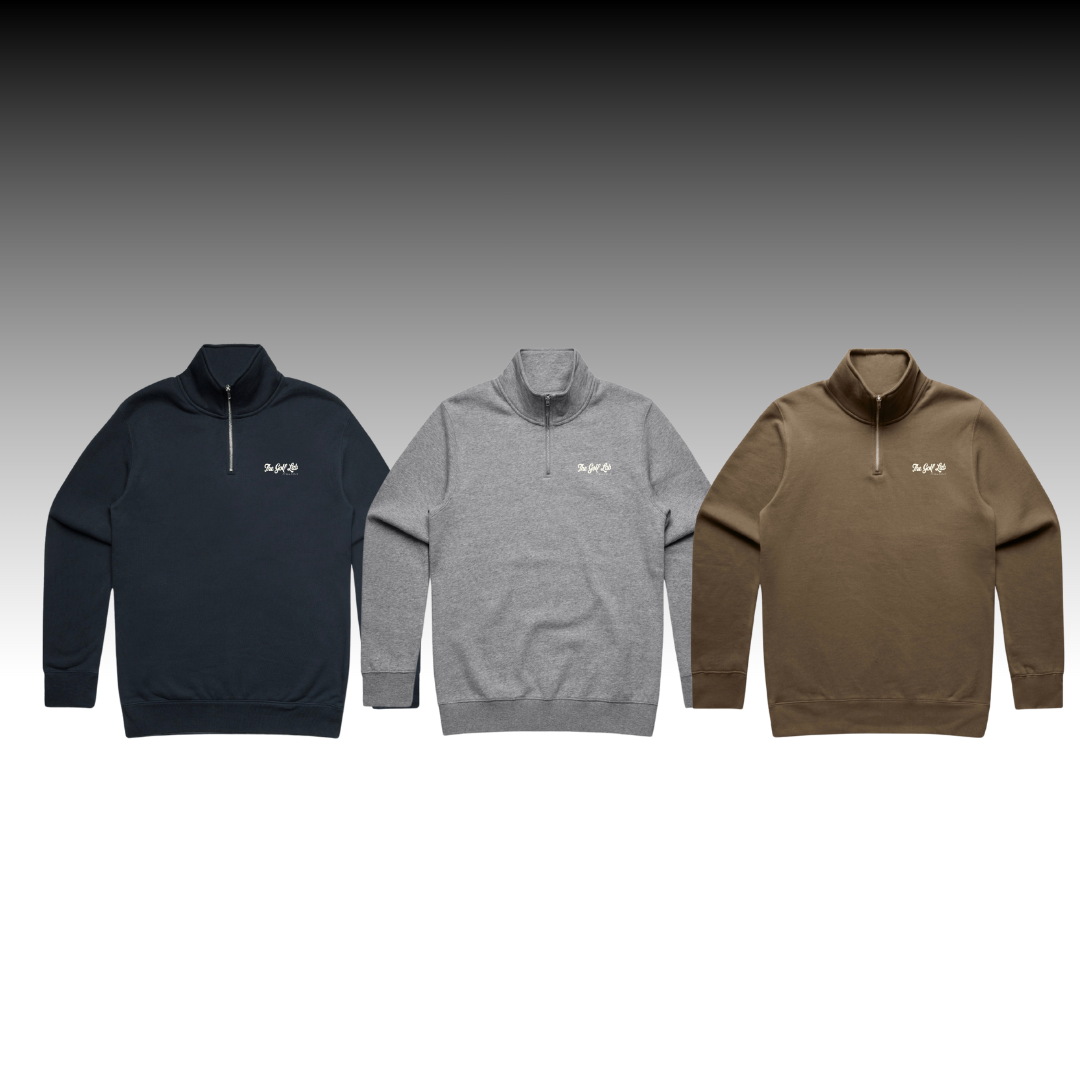 The Golf Lab 1/4 Zip Pullover - 3 PACK